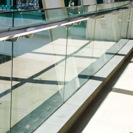 06- Recessed Glass Railings